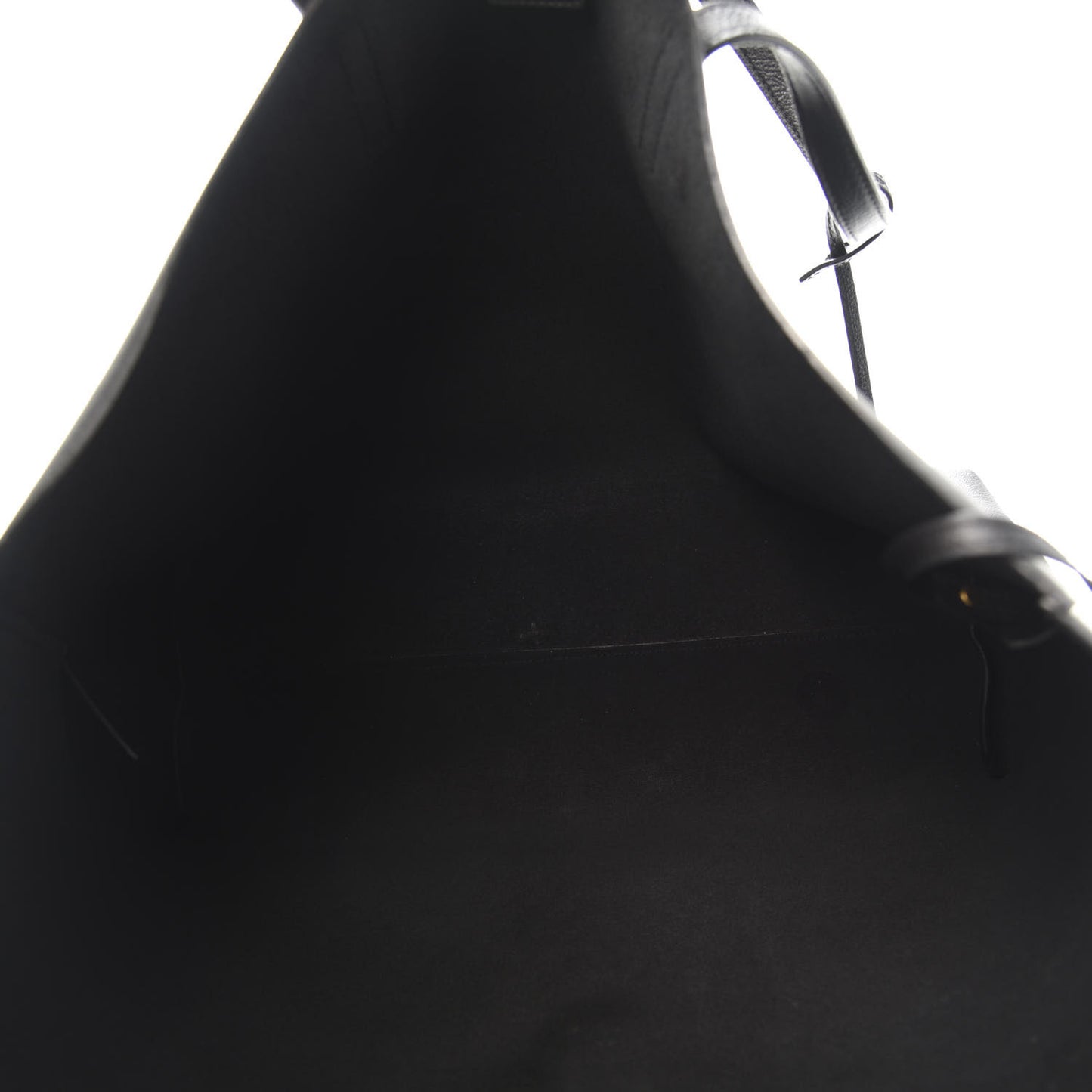 Calfskin Large Shopping Tote Black