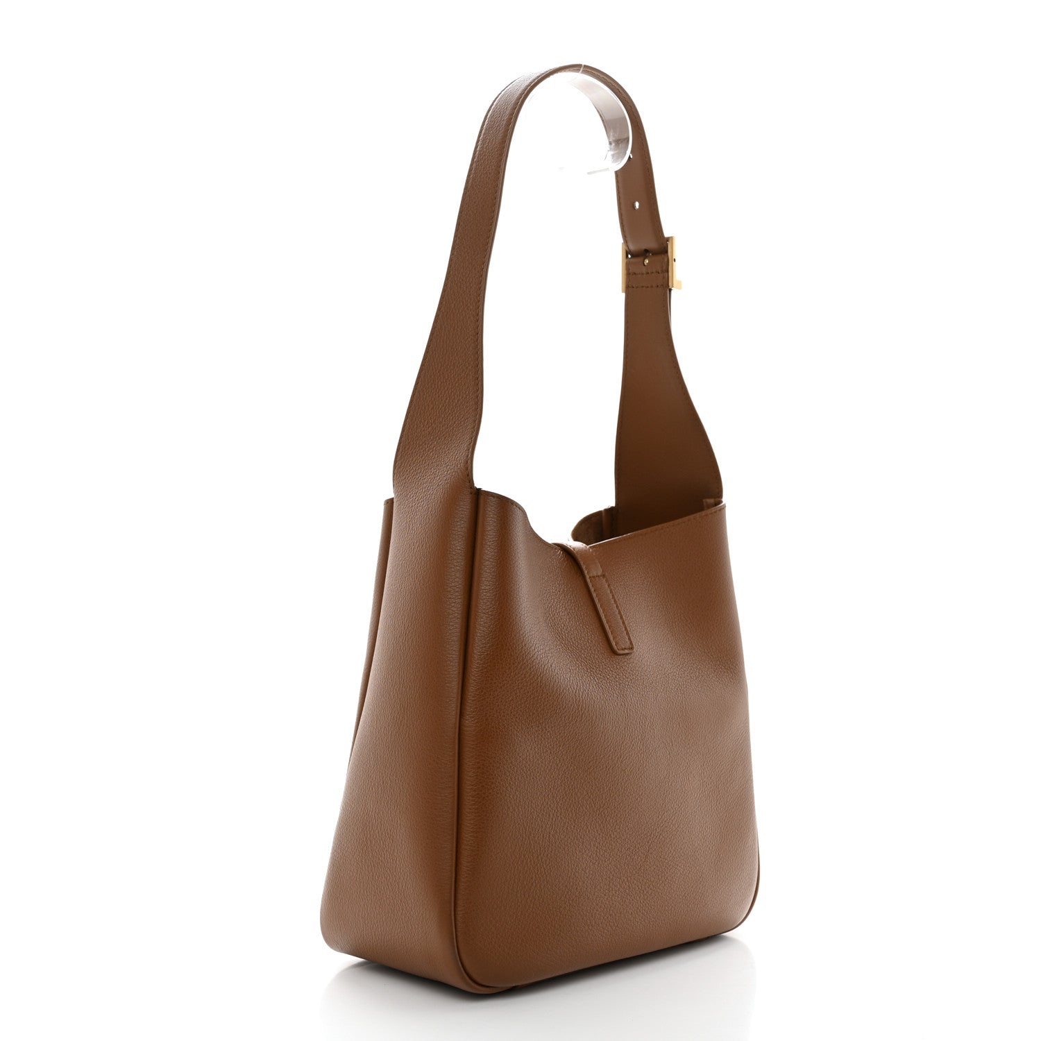 Saint Laurent Smooth Calfskin Small Le 5 A 7 Soft Hobo Fox 3 of 10