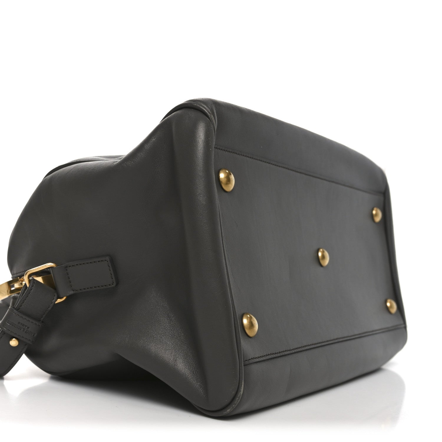Saint Laurent Calfskin Classic Duffle 6 Earth 18 of 19