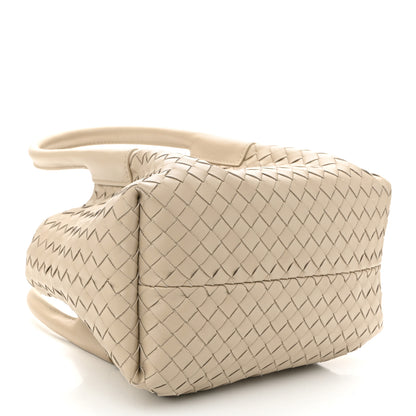 Bottega Veneta Calfskin Intrecciato Small Pinacoteca Tote Ecru Matcha 5 of 10