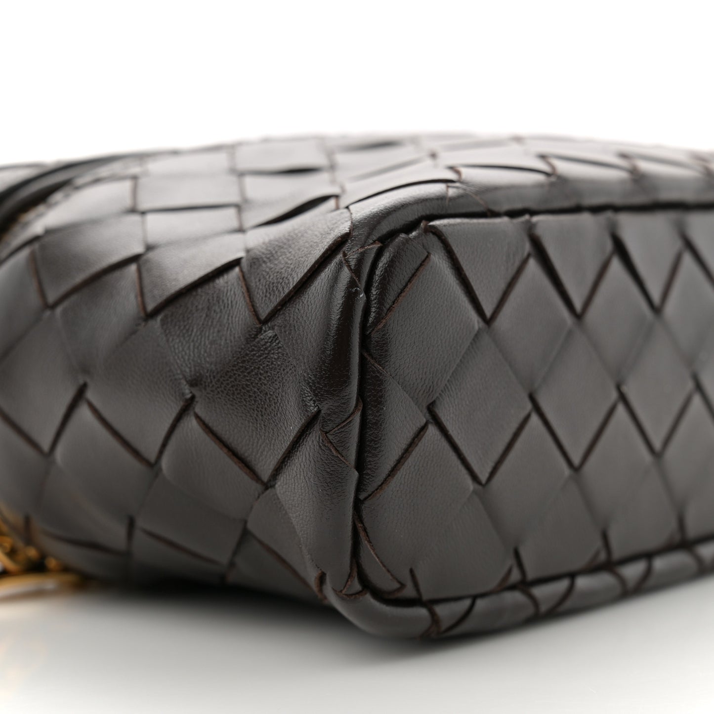Nappa Intrecciato Bang Bang Vanity Case Fondant
