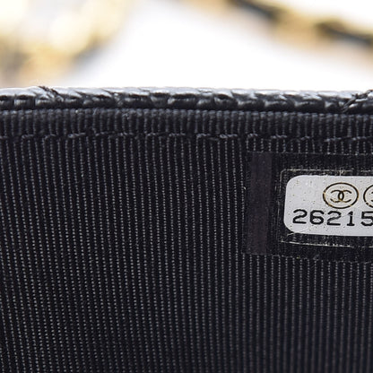 Chanel Caviar Quilted Wallet On Chain WOC Black 8 of 9