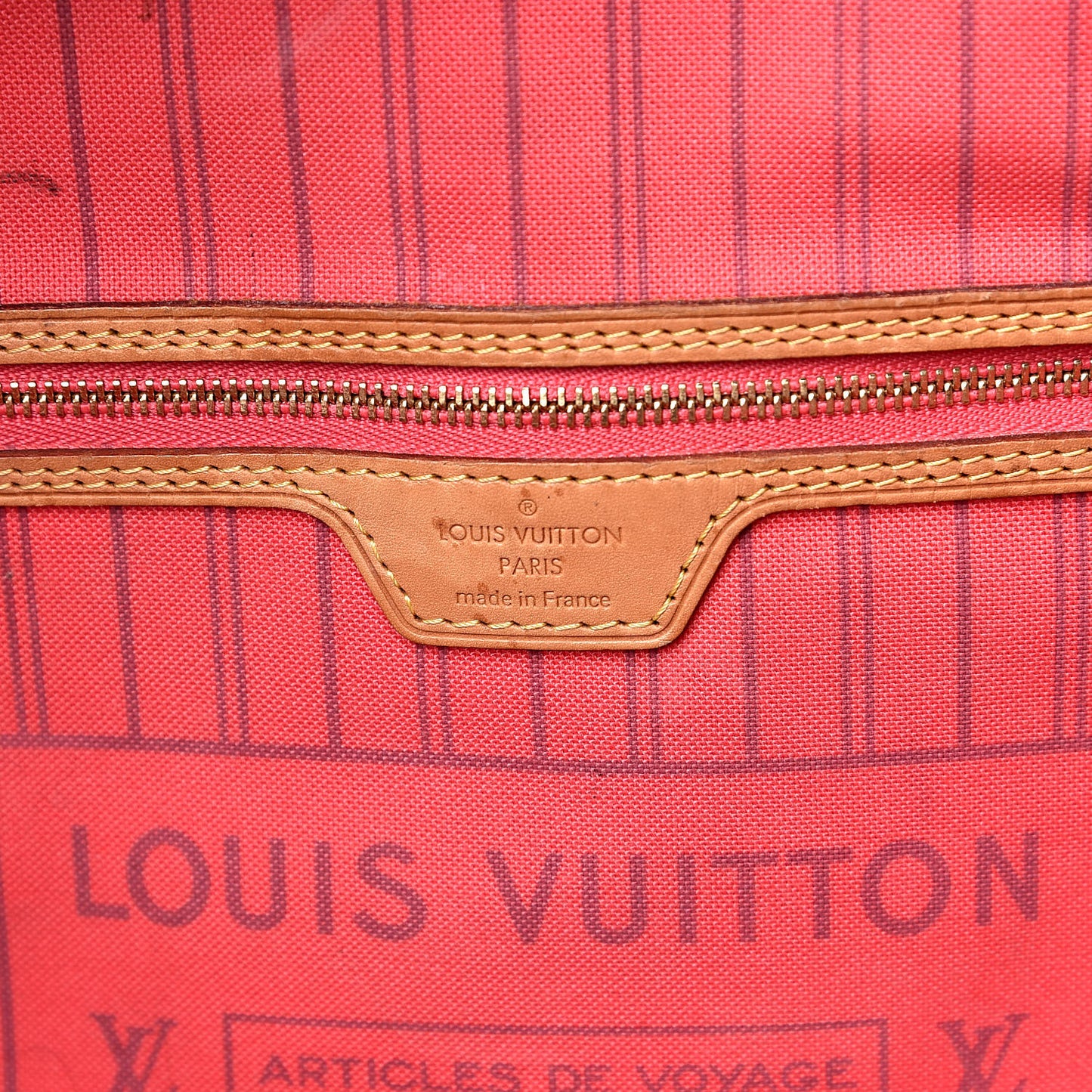 Monogram V Neverfull MM Grenade