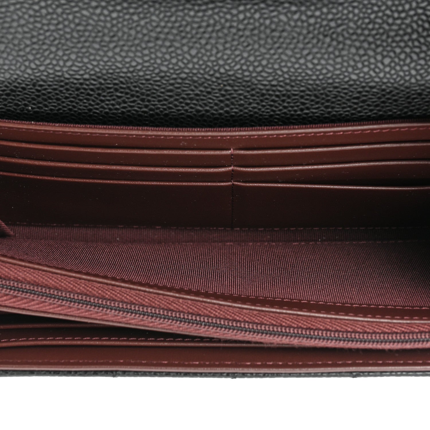 Chanel Caviar Quilted Large Flap Wallet Black 7 of 18