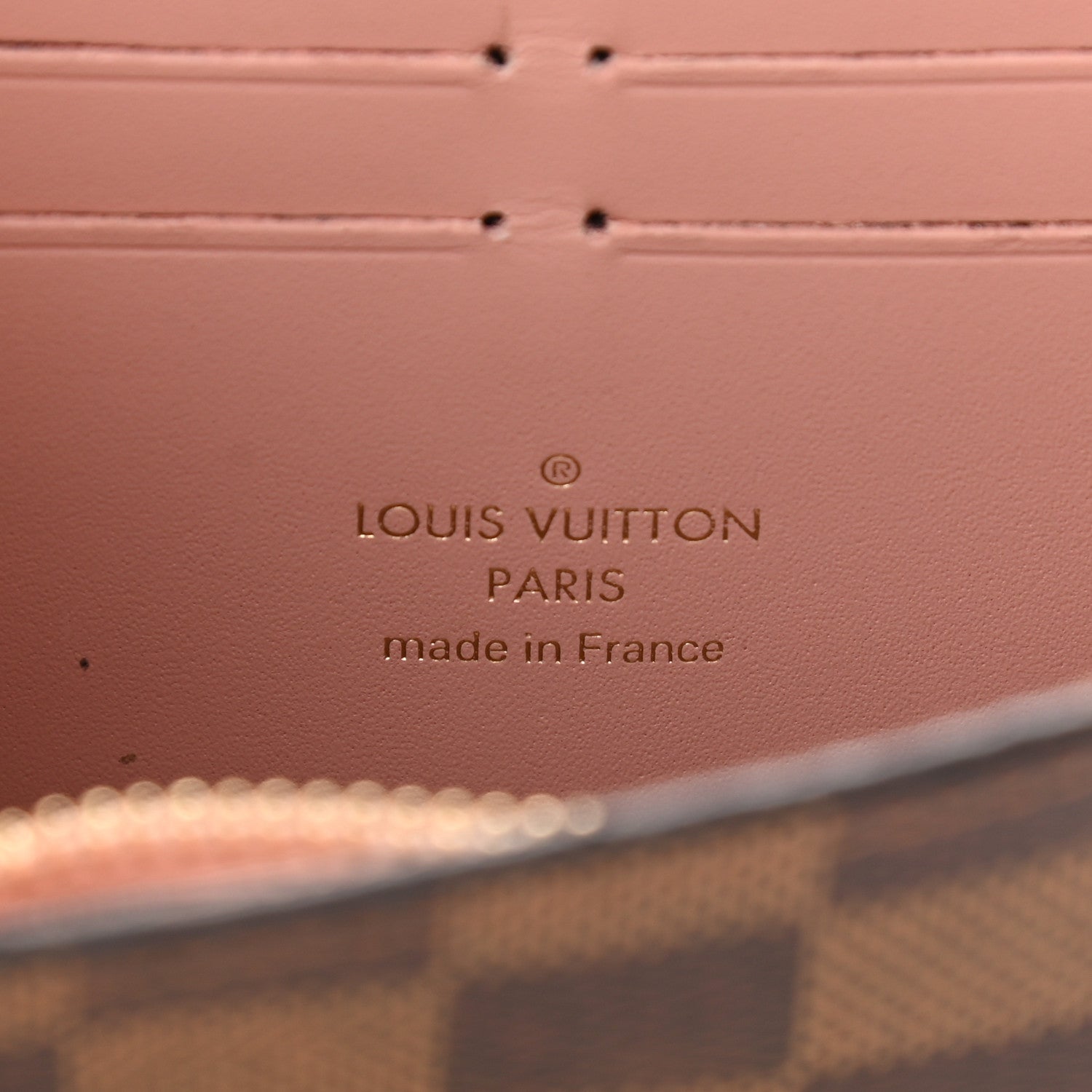 Louis Vuitton Damier Ebene Croisette Chain Wallet Magnolia 6 of 10