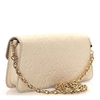Louis Vuitton Empreinte Metis Wallet On Chain Cream 3 of 13