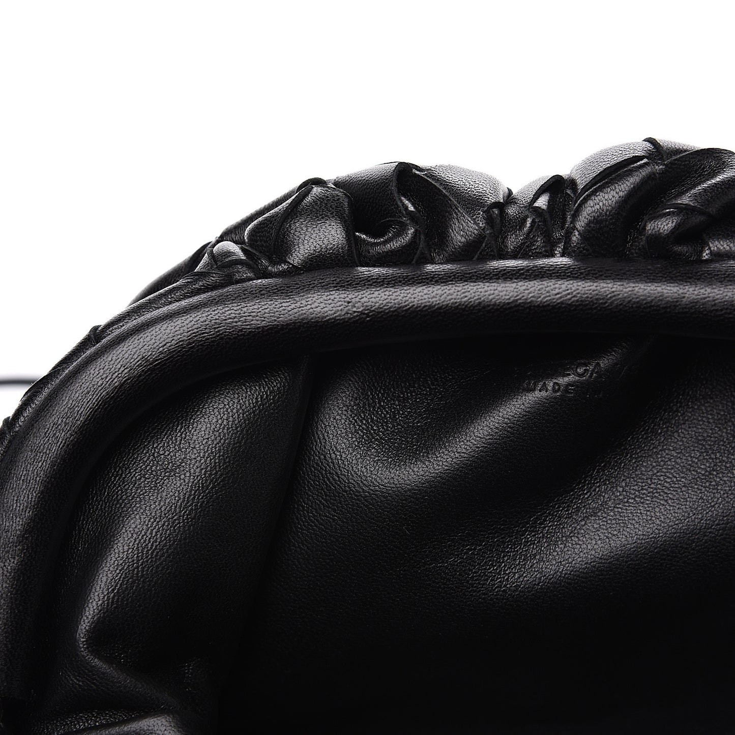 Nappa Intrecciato The Mini Pouch Black