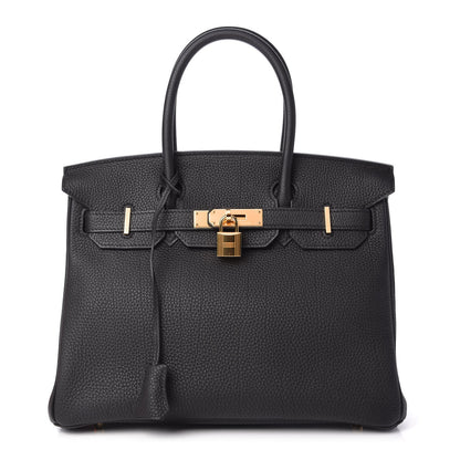 Hermes Togo Birkin 30 Black 1 of 12