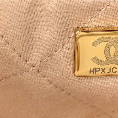 Chanel Shiny Calfskin Quilted Chanel 22 White 6 of 14