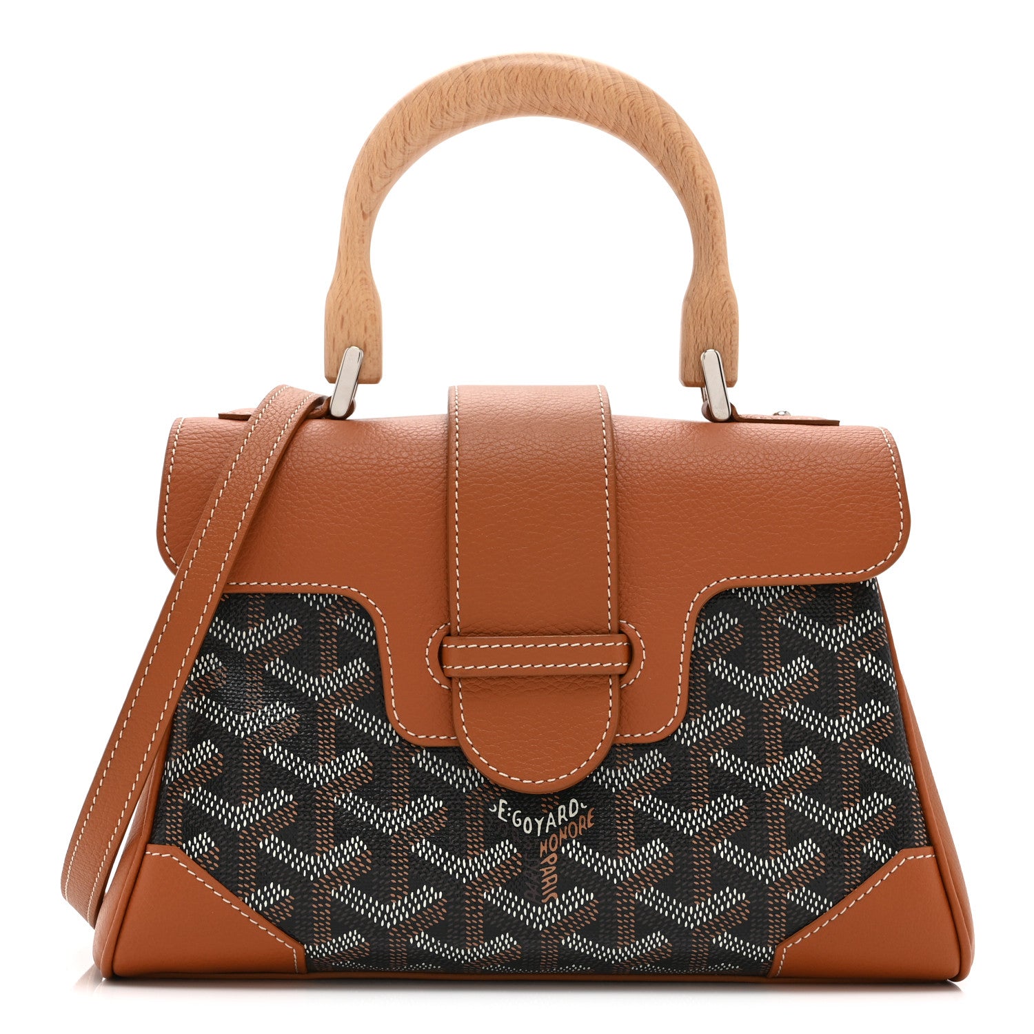 Goyard Goyardine Mini Saigon Black Gold 1 of 10