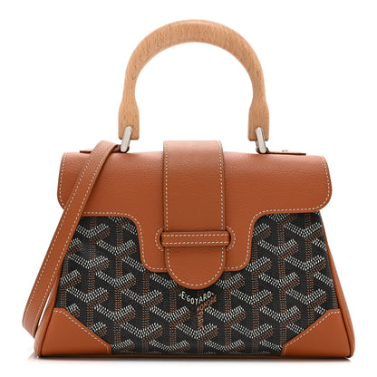 Goyard Goyardine Mini Saigon Black Gold 1 of 10