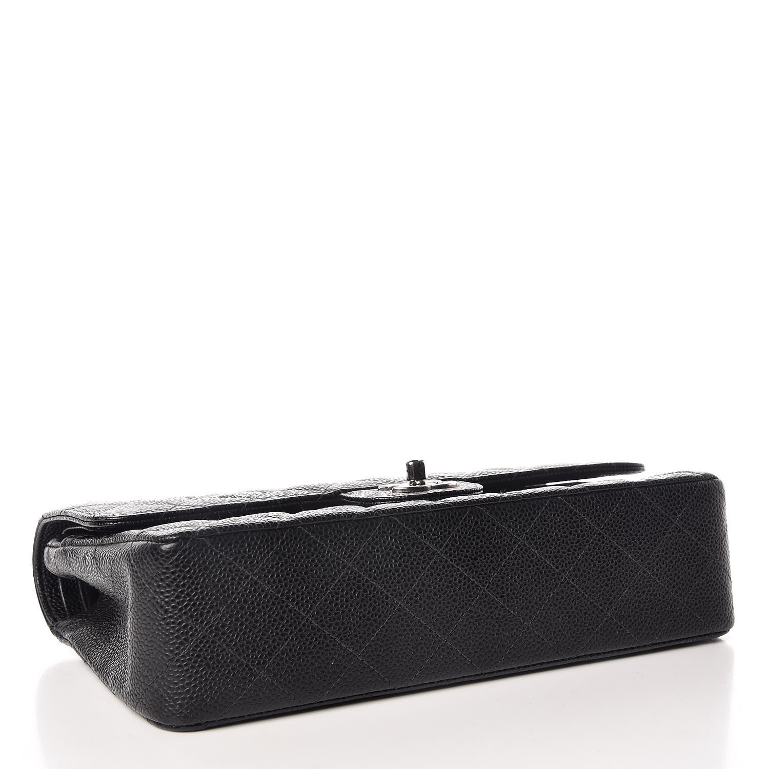 Chanel Caviar Quilted Medium Double Flap Black 4 of 13