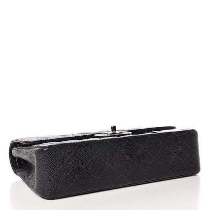 Chanel Caviar Quilted Medium Double Flap Black 4 of 13