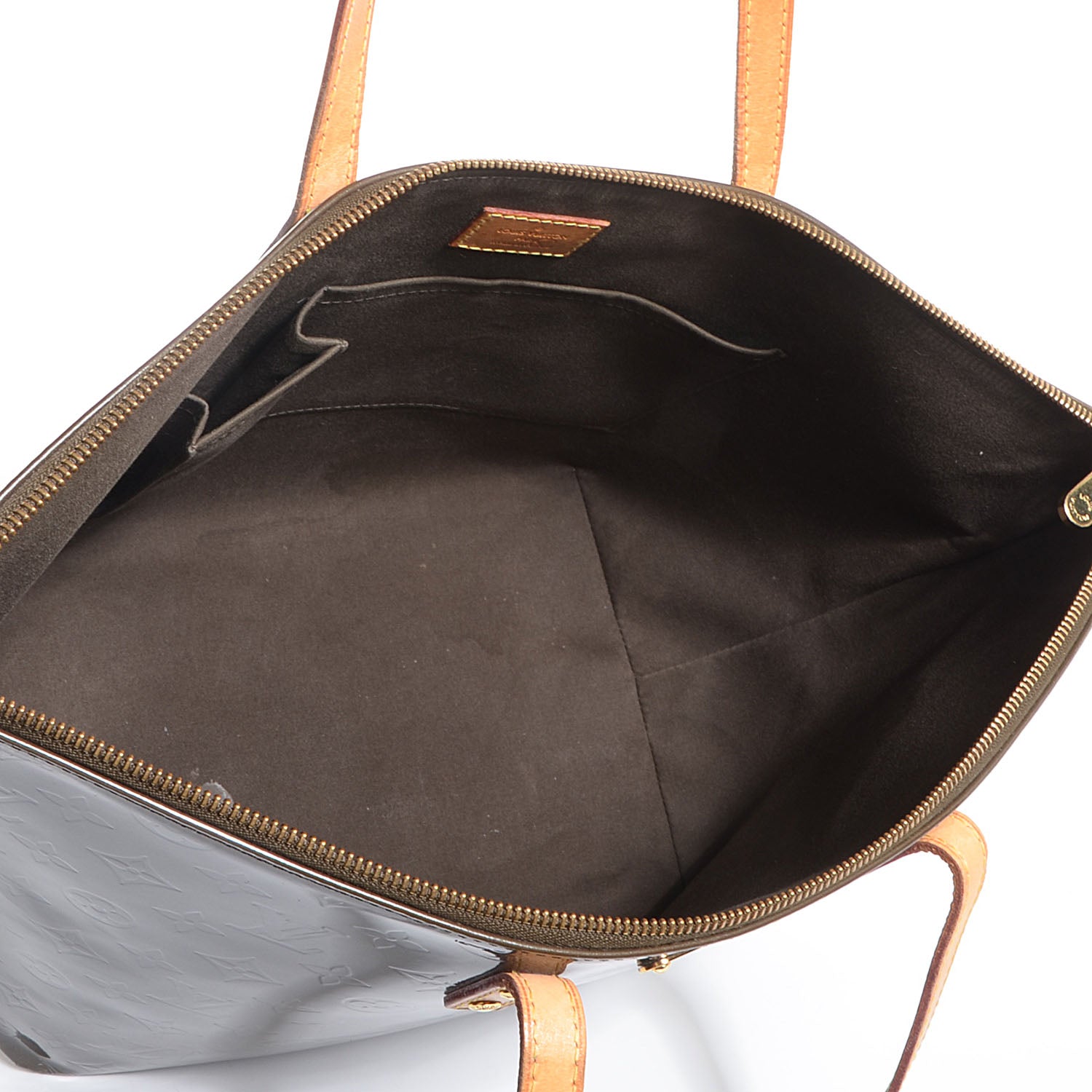 Louis Vuitton Vernis Bellevue GM Vert Bronze 5 of 7