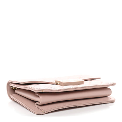 Chanel Sheepskin Quilted Beauty Lock Flap Pink 4 of 11