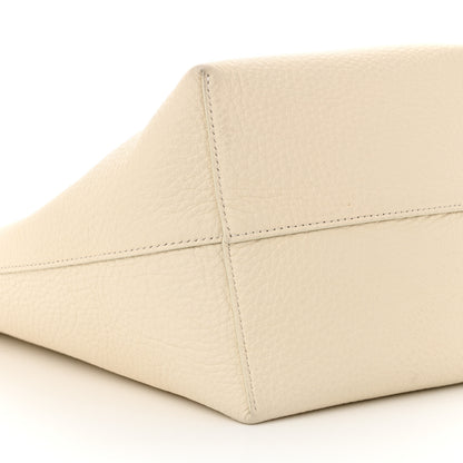 The Row Grained Calfskin Medium N/S Park Tote Ivory 9 of 10