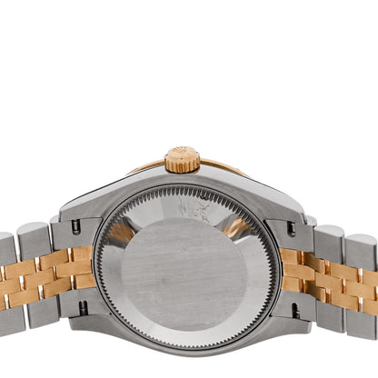 Rolex Stainless Steel 18K Yellow Gold Diamond Mother of Pearl 31mm Oyster Perpetual Datejust Watch 278343RBR 4 of 5