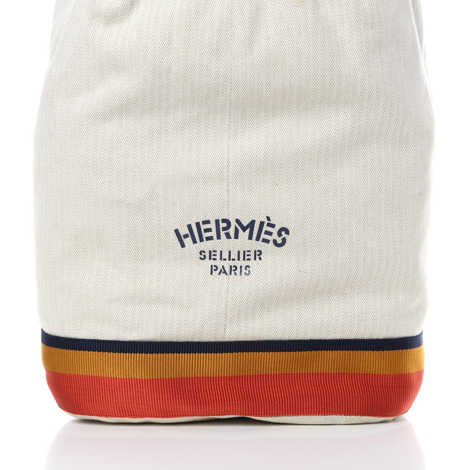 Hermes Toile Cavalier Tote 8 of 13