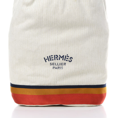 Hermes Toile Cavalier Tote 8 of 13
