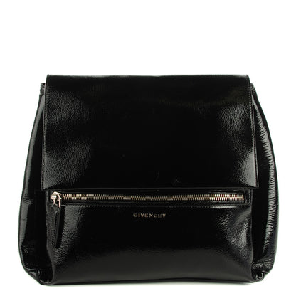 Givenchy Patent Medium Pandora Pure Flap Bag Black 1 of 8