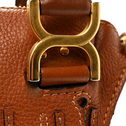 Chloe Calfskin Small Marcie Satchel Tan 11 of 13