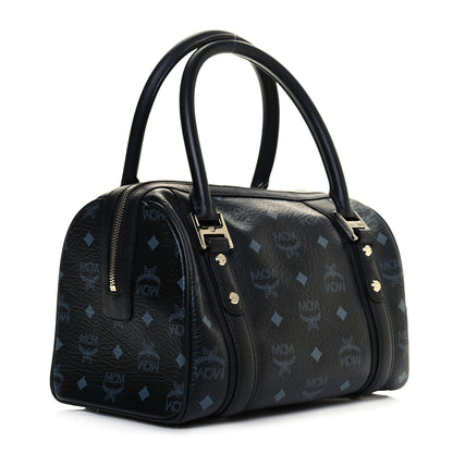 MCM Visetos Small Boston Bag Black 3 of 16