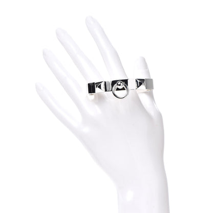 Hermes Sterling Silver PM Collier De Chien Bracelet SH 2 of 5