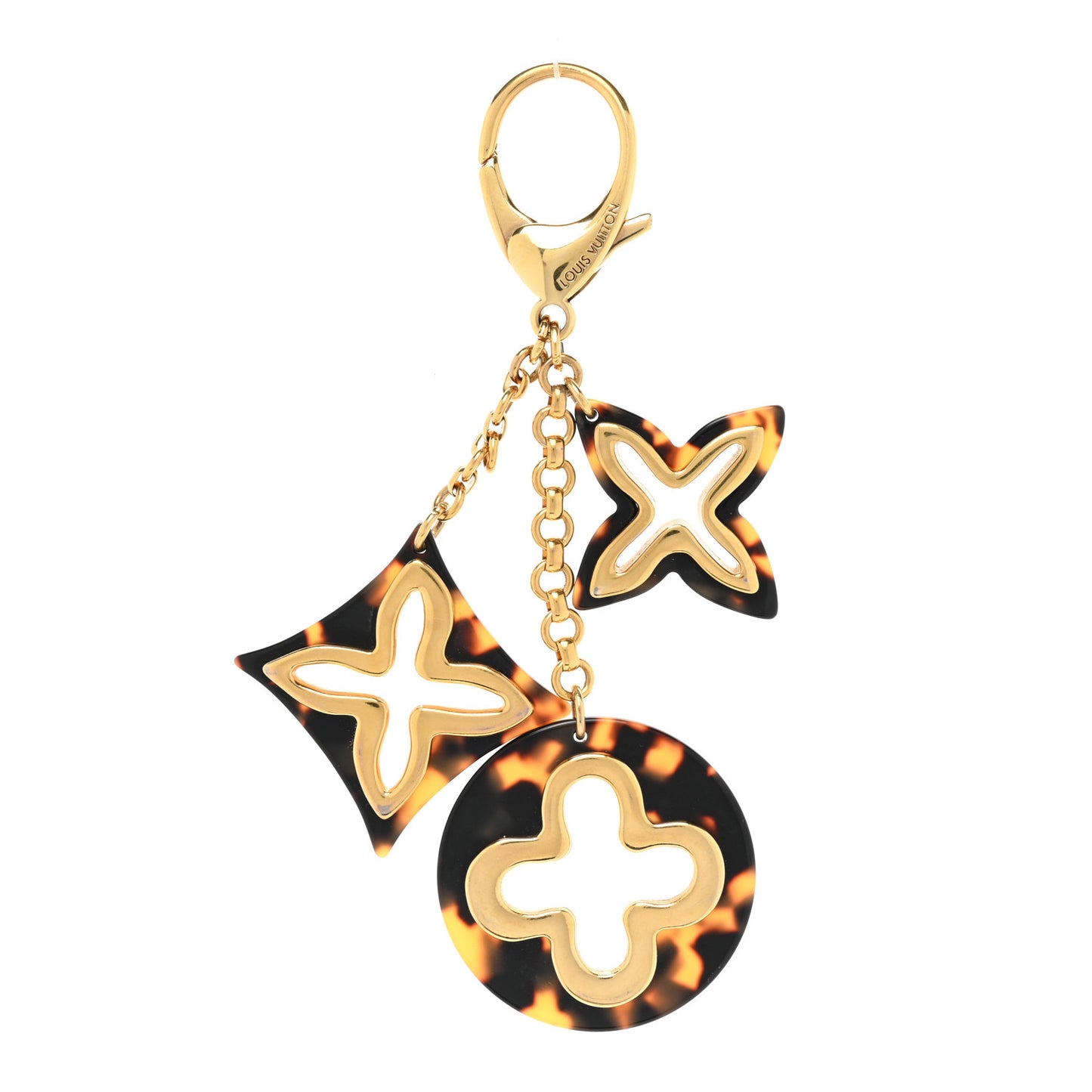 Insolence Bag Charm Ecaille