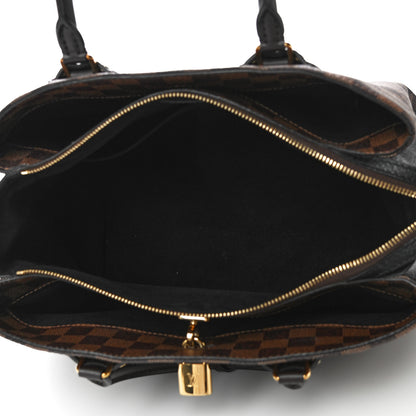 Louis Vuitton Cuir Taurillon Damier Ebene Normandy Black 5 of 9