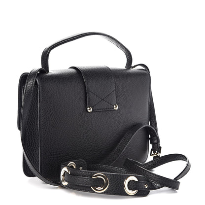 Jimmy Choo Grainy Pebbled Rebel Crossbody Bag Black 4 of 7