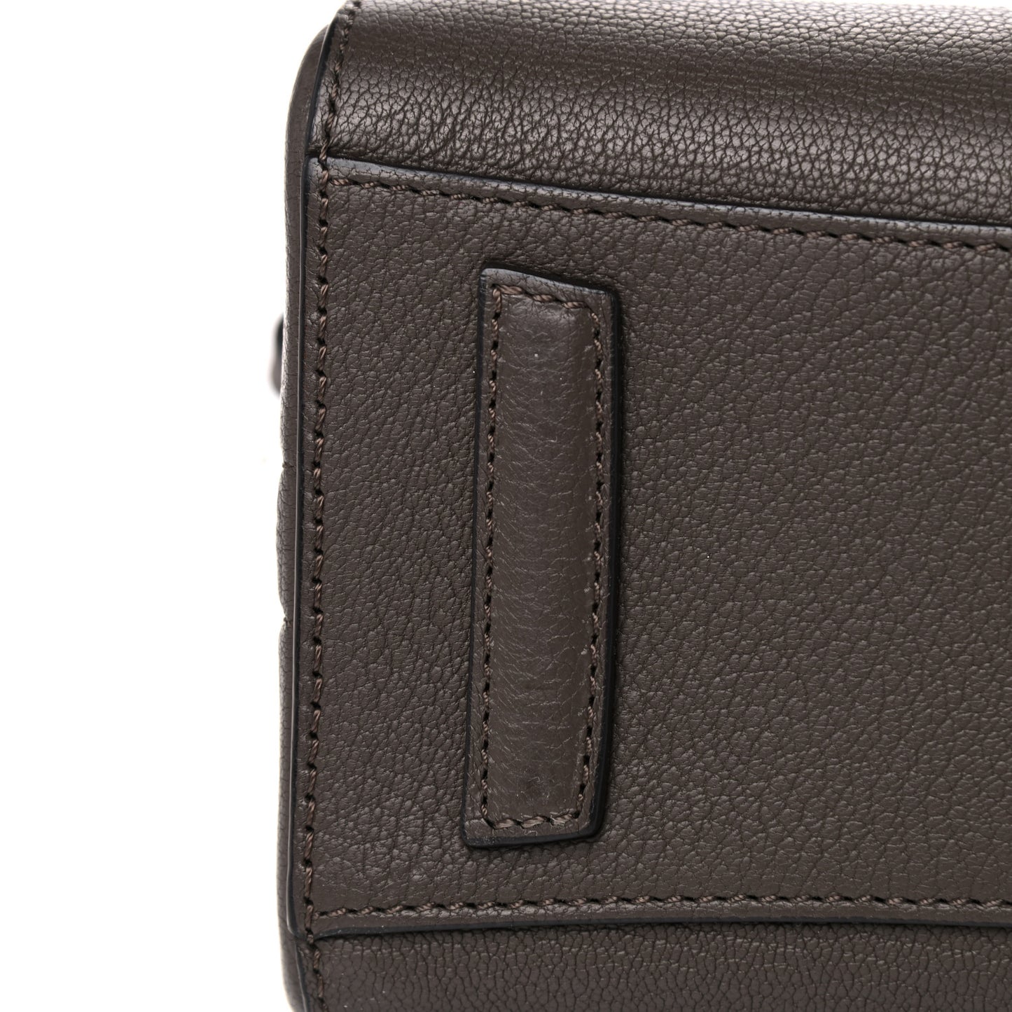 Sugar Goatskin Mini Antigona Heather Grey