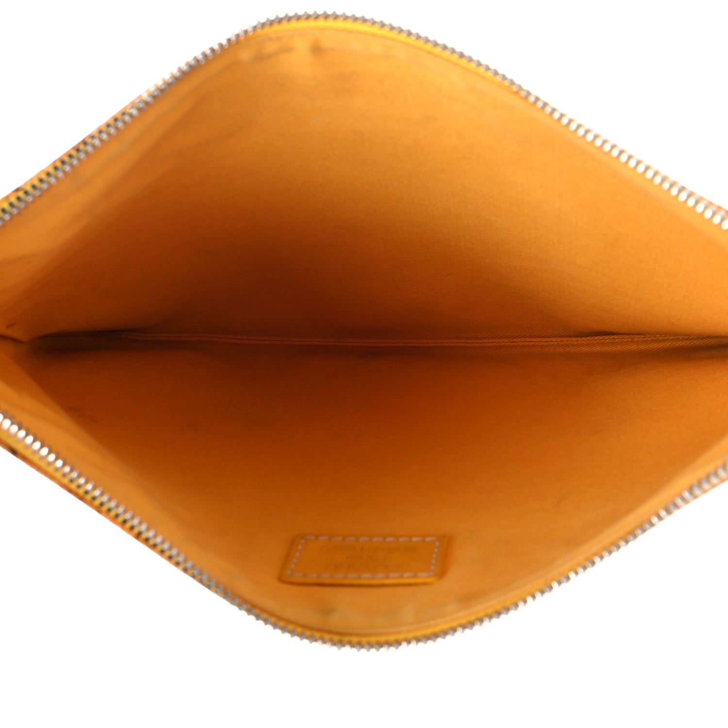 Goyard Goyardine Senat Pochette MM Yellow 5 of 20