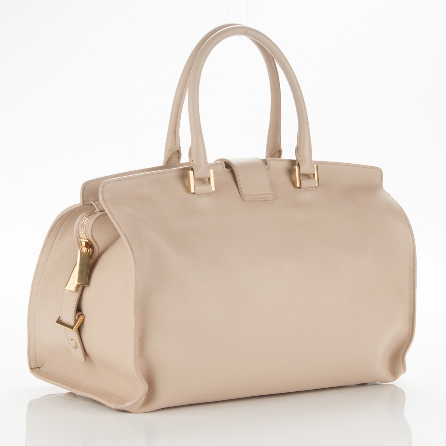 Calfskin Medium Classic Y Cabas Beige