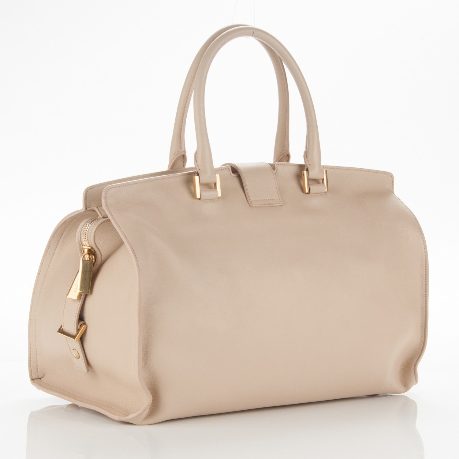 Saint Laurent Calfskin Medium Classic Y Cabas Beige 3 of 7