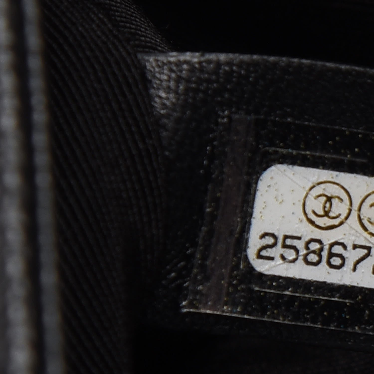 Chanel Caviar Quilted Medium Boy Flap Black 7 of 8