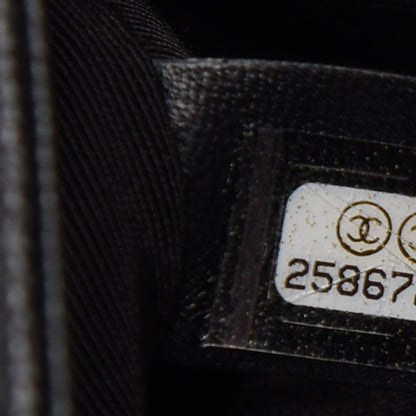 Chanel Caviar Quilted Medium Boy Flap Black 7 of 8