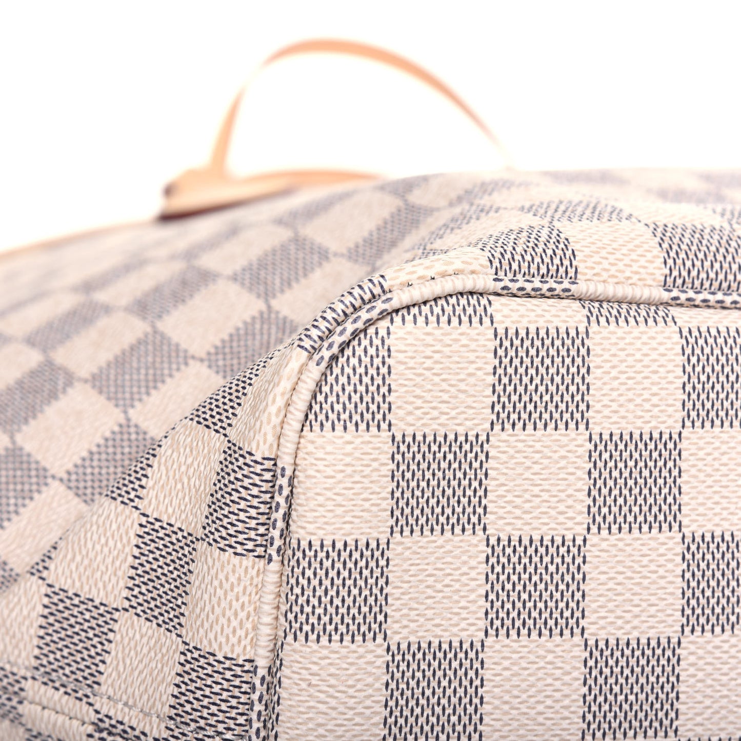 Damier Azur Neo Neverfull MM Rose Ballerine