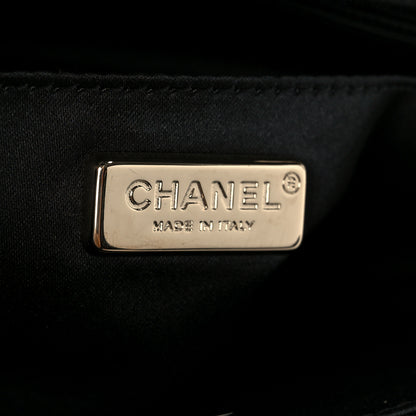 Chanel Sequin Medium Single Flap Blue Black Multicolor 6 of 11