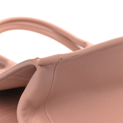 Christian Dior Calfskin Embossed Medium Book Tote Rose de Vents 5 of 8