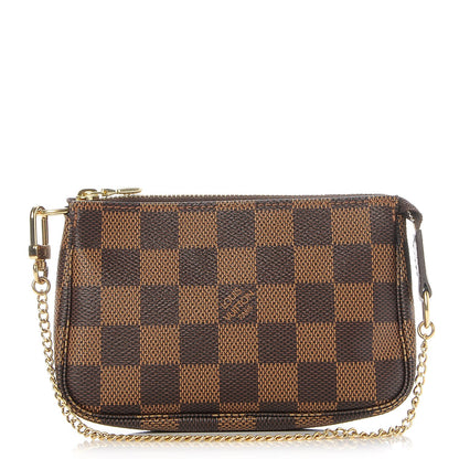 Louis Vuitton Damier Ebene Mini Pochette Accessories 1 of 7