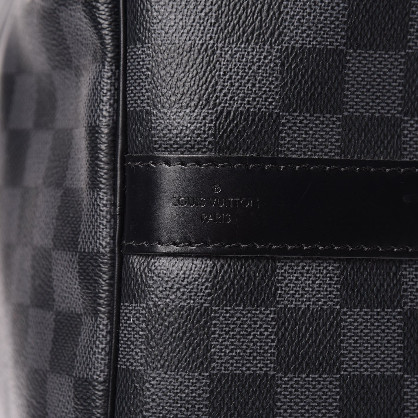 Damier Graphite Keepall Bandouliere 55