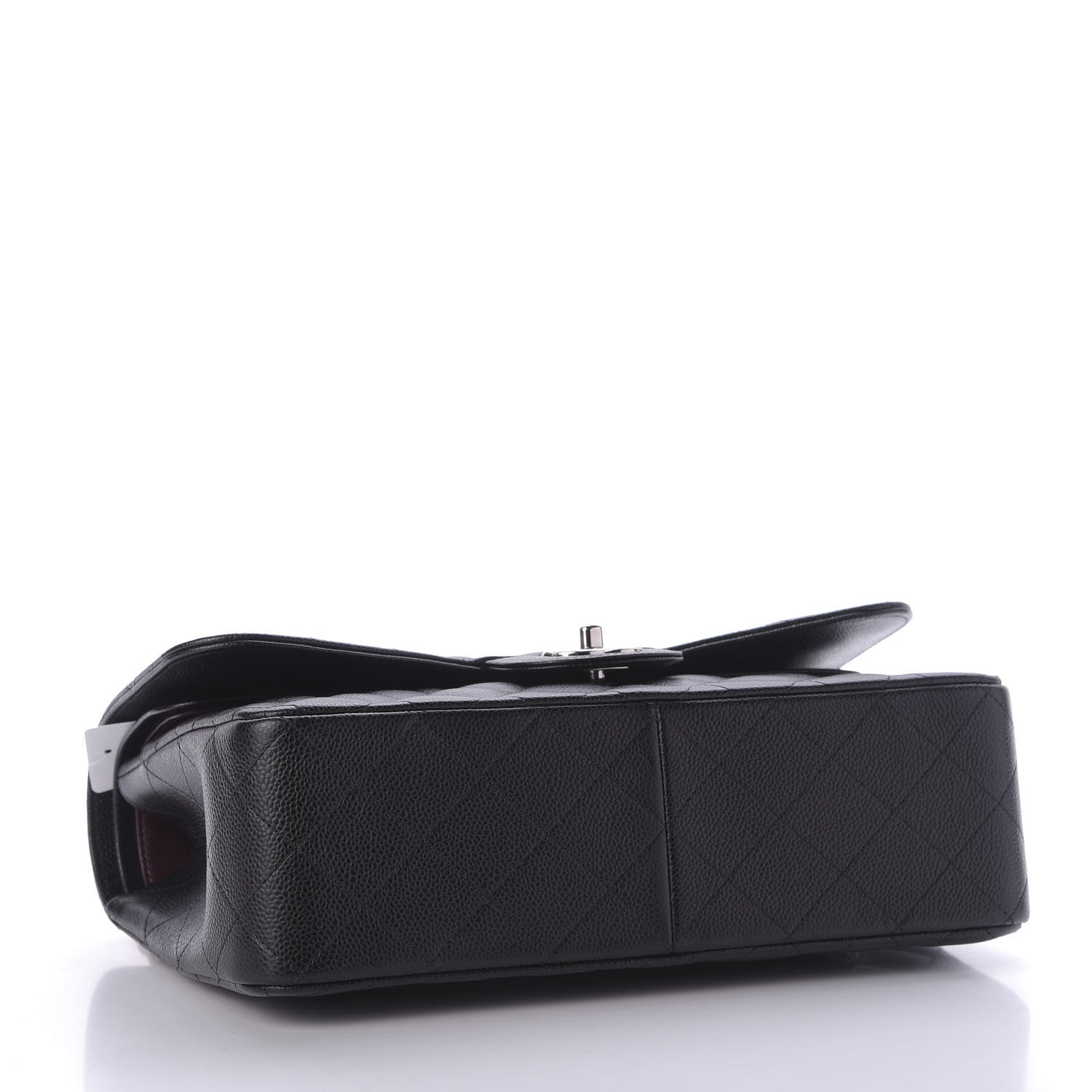 Chanel Caviar Quilted Jumbo Double Flap Black 4 of 9