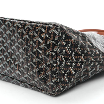 Goyard Goyardine Saint Louis PM Black Gold 10 of 11