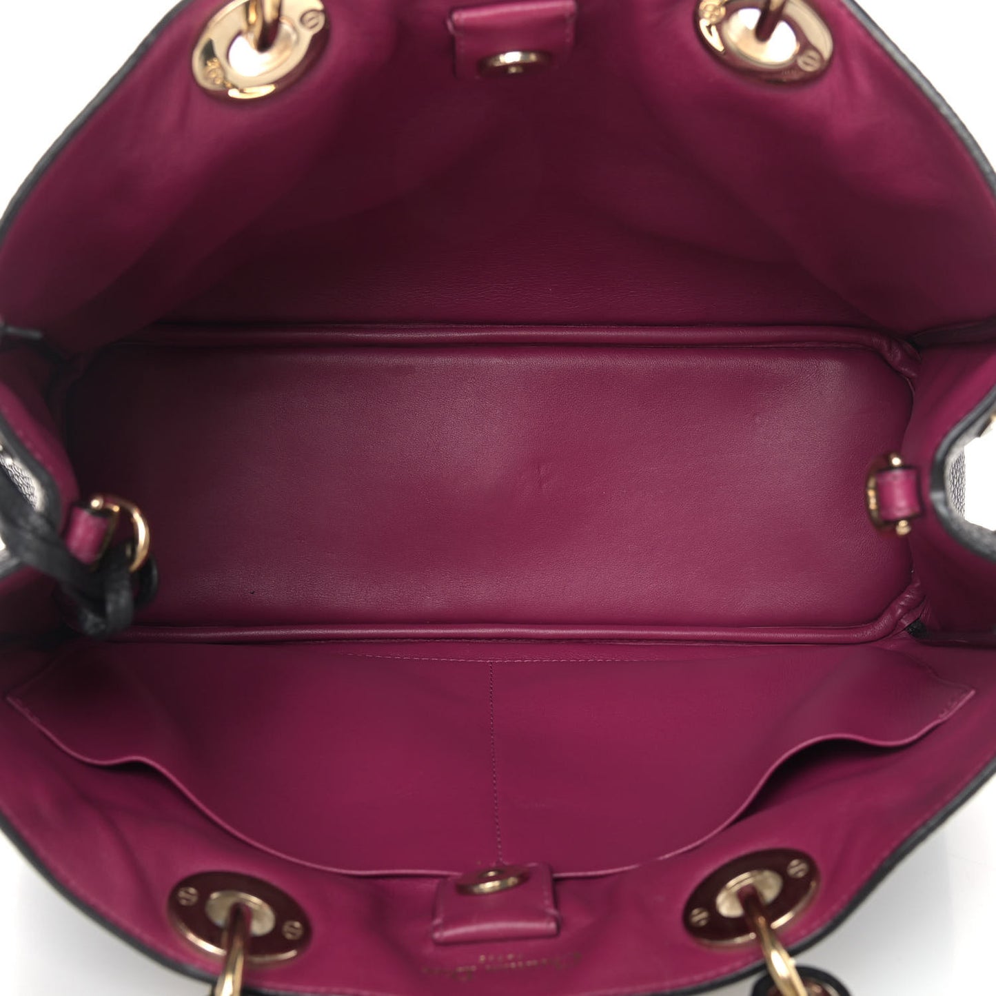 Bullcalf Medium Diorissimo Tote Black Rose Indien