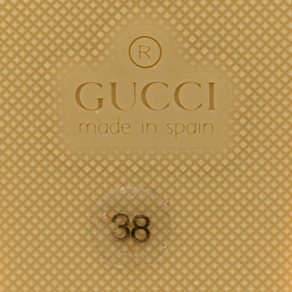 Gucci Nappa Matelasse GG Marmont Ankle Wrap Platform 35/120mm Espadrille Wedges 38 Black 6 of 12