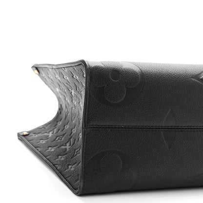 Louis Vuitton Empreinte Monogram Giant Onthego MM Black 8 of 9