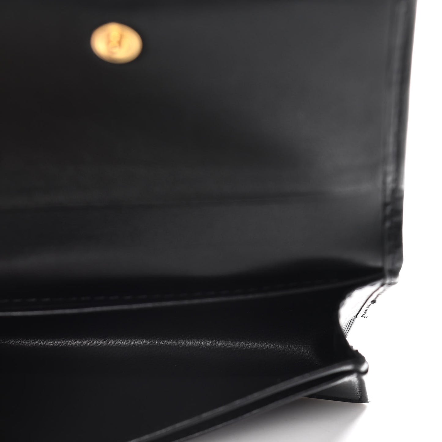 Vitello Move Triangle Logo Card Holder Black