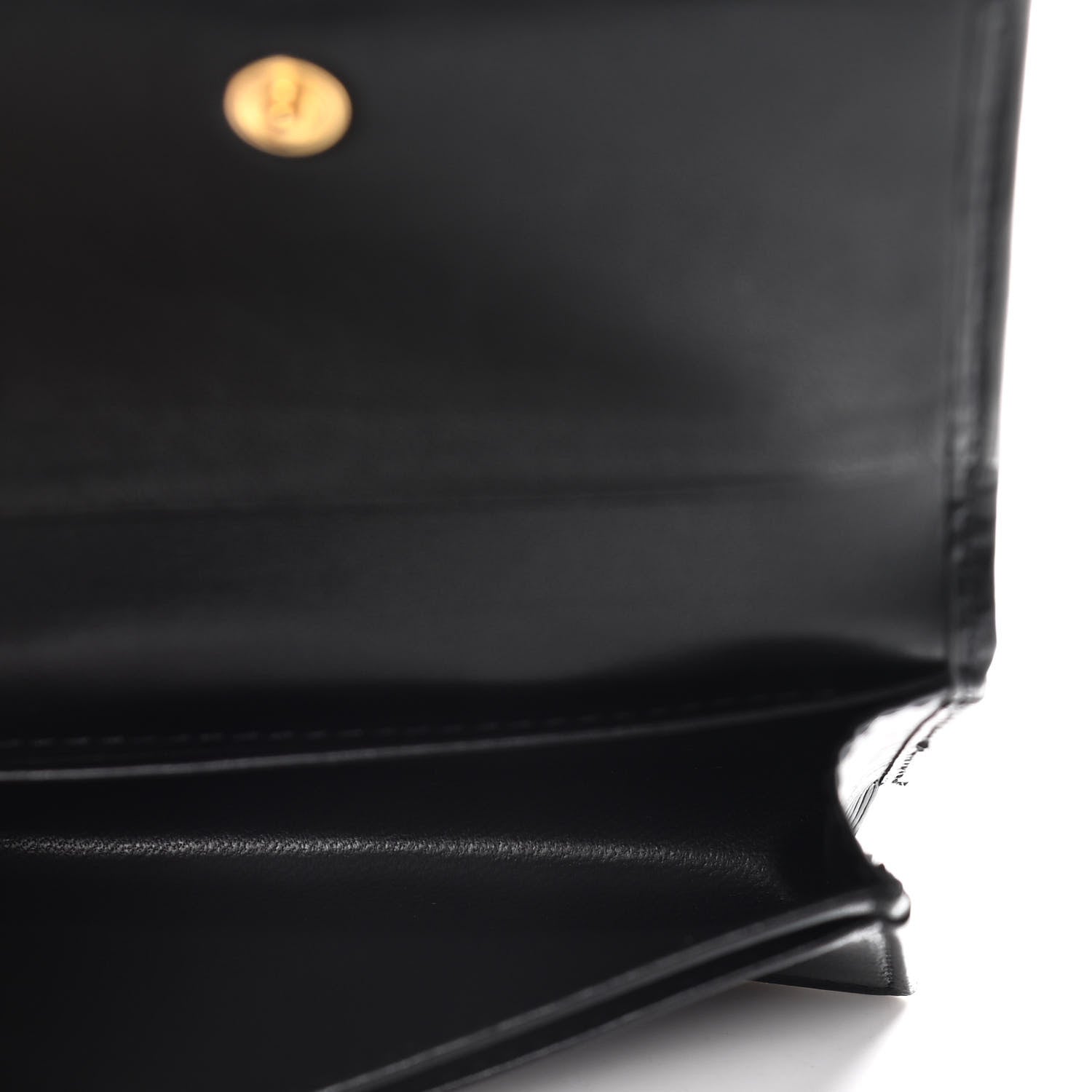 Prada Vitello Move Triangle Logo Card Holder Black 5 of 12