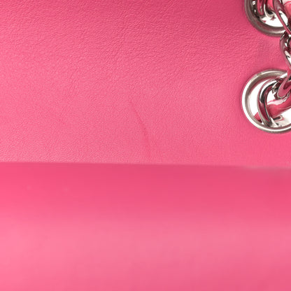 Chanel Patent Quilted Jumbo Double Flap Pink 12 of 13