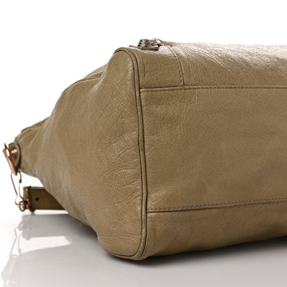 Balenciaga Agneau Giant 12 Rose Gold Hardware Velo Latte Beige 9 of 13